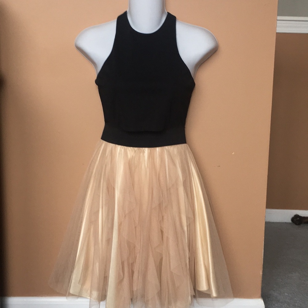 Black/Tulle dress XS